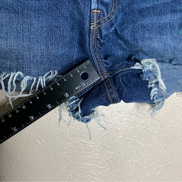 Levis 501 cut off shorts cherry blue - Picture 8 of 10